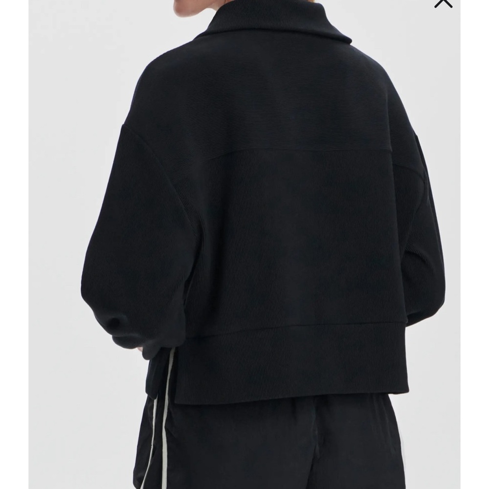 Varley Ramona Half Zip Sweater Black Athleisure Large - Picture 3 of 10